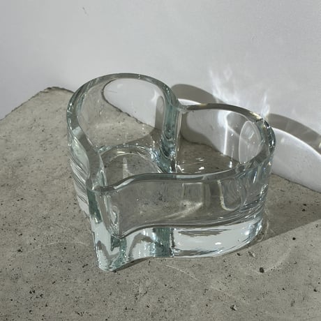 Glass Heart Bowl