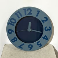 Modern Blue Clock