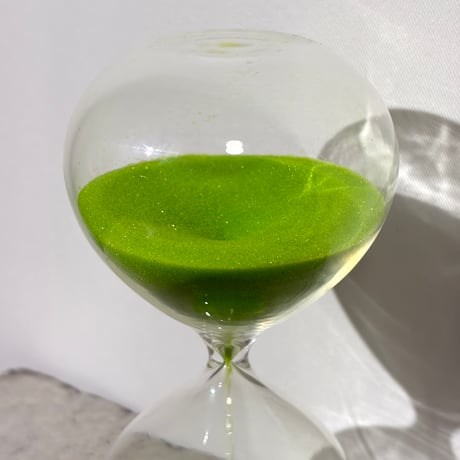 Lime Green Hourglass