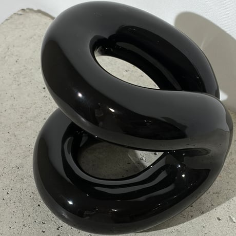 Black Ceramic Object