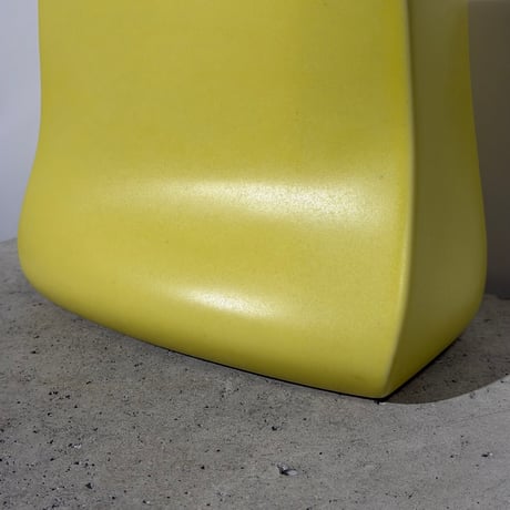 Yellow Ceramic Vase