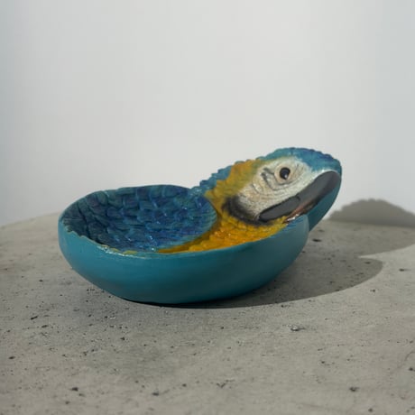 Tropical Bird Trinket Tray