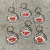 Lips Lenticular Keychain