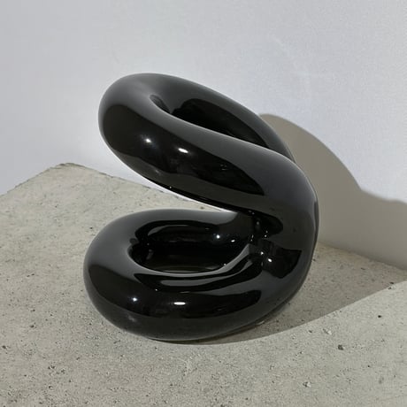 Black Ceramic Object