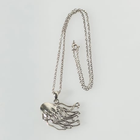 Jellyfish Silver Necklace