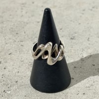 Modern Wave Ring