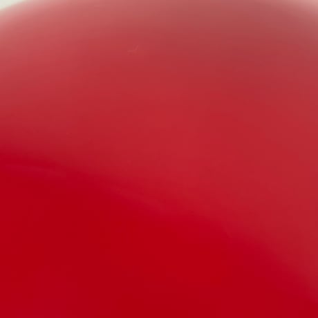 Red Oval Glass Lamp