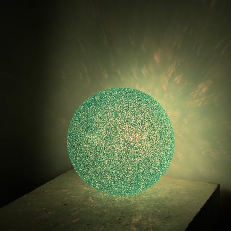 Green Ball Lamp