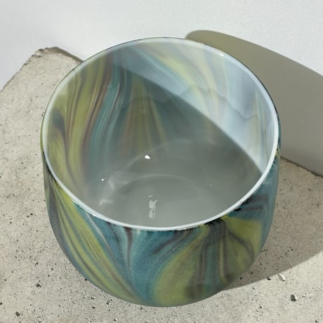 Green Marble Bowl