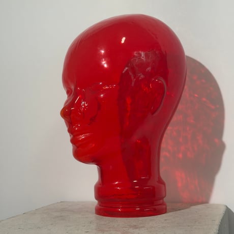 Red Mannequin Head