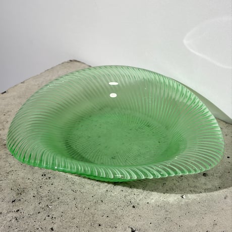 Clear Green Tray
