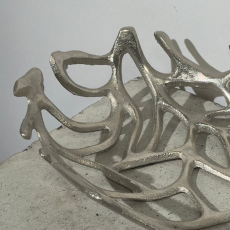 Abstract Metal Basket
