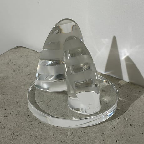 Glass Sailboat Object