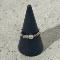 Moonstone Star Ring