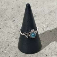 Blue Butterfly Ring