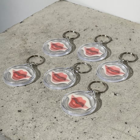 Lips Lenticular Keychain