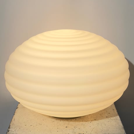Ribbed Orb Lamp