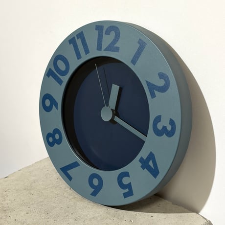Modern Blue Clock