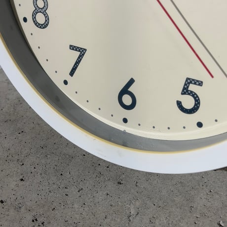 White Round Clock