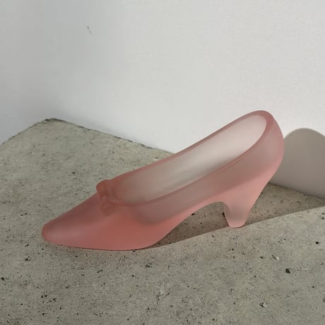 Glass Slipper Sculpture