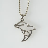 Silver Dolphin Necklace
