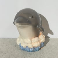 Ceramic Dolphin Lamp