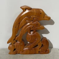 Woody Dolphin Puzzle
