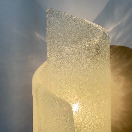 Twisted Glass Lamp