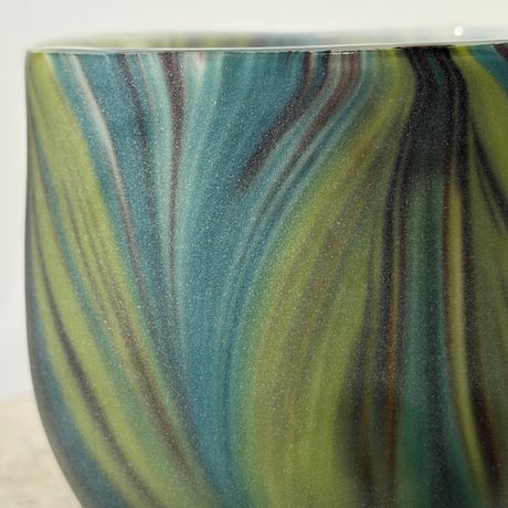 Green Marble Bowl