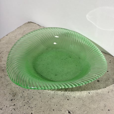 Clear Green Tray