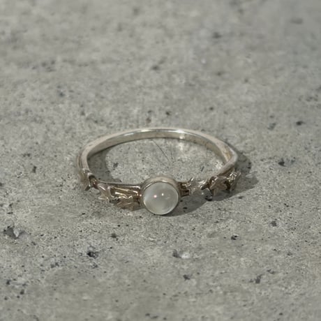 Moonstone Star Ring