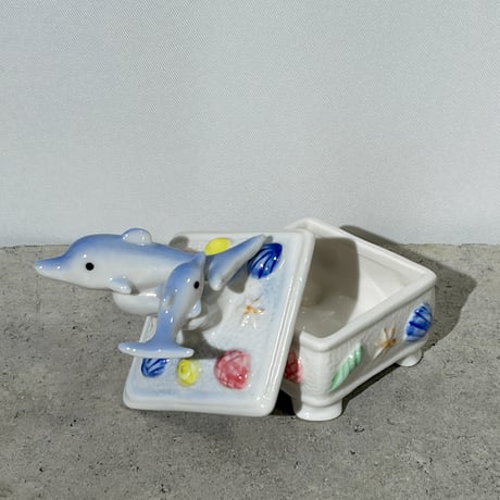 Dolphin Ceramic Box