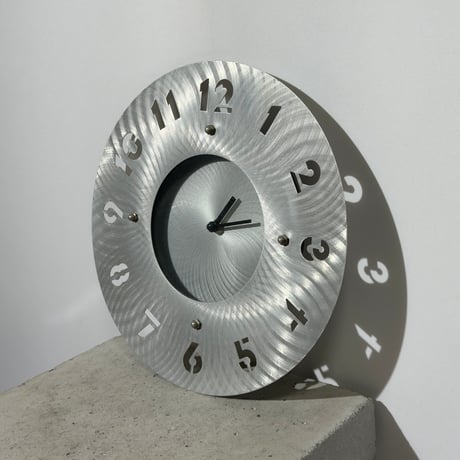 Metallic Wall Clock