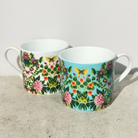 Flower Butterfly Mug