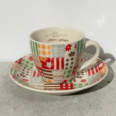 Patchwork Cup Saucer