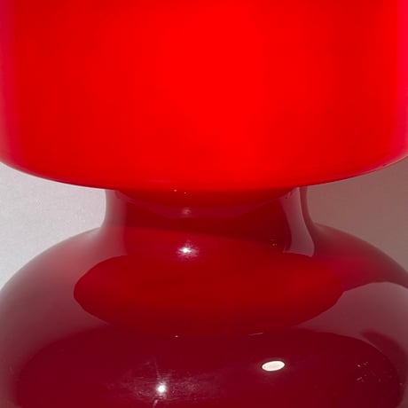 Red Glass Lamp