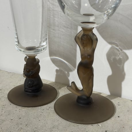 Fairytale Motif Wine Glass