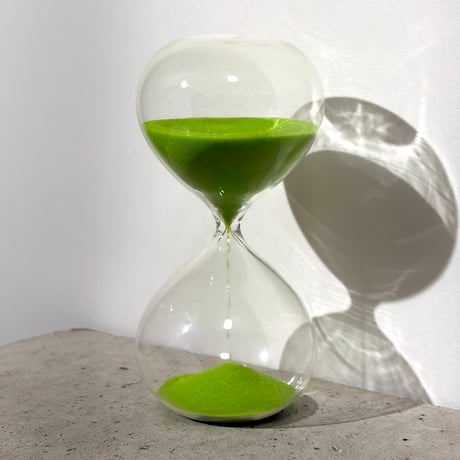 Lime Green Hourglass