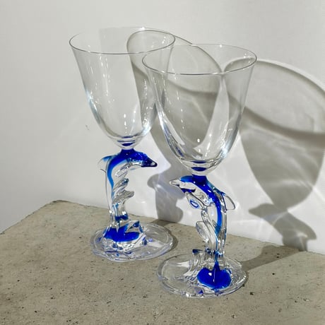 Dolphin Crystal Glass