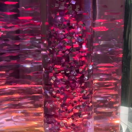 Prism Glitter Lamp