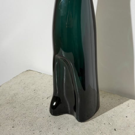 Green Cat Vase