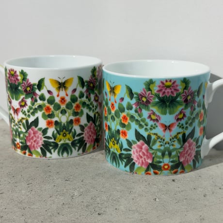 Flower Butterfly Mug