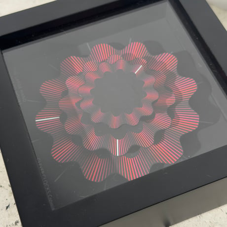 Optical Art Clock