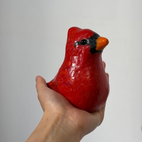 Vintage Bird Candle