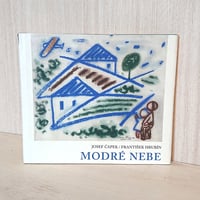 チェコ絵本 フランチシェク・フルビーン & ヨゼフ・チャペック " Modre Nebe " Frantisek Hrubin & Josef Capek