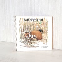 70年代 ドイツ絵本 " Auf dem Feld "