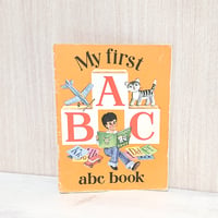 ロシア Raduga社 1986年 ABC絵本 " My first ABC book " O. Urina & B. Rytman
