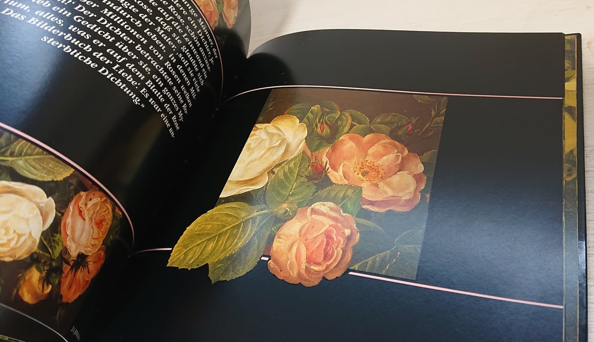 アンデルセン 詩と植物画 画集「und eine e Blume」 アンデルセン 詩と