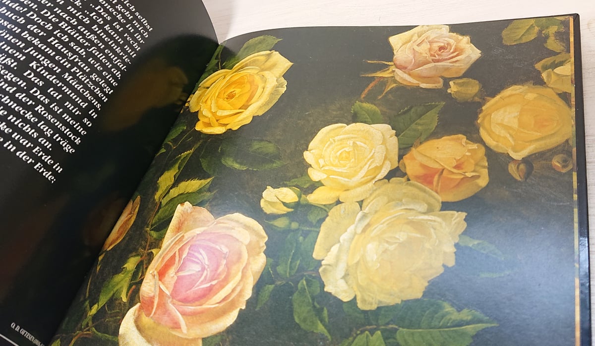 アンデルセン 詩と植物画 画集「und eine e Blume」 アンデルセン 詩と
