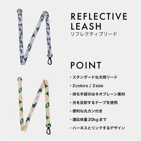MANDARINE BROTHERS REFLECTIVE LEASH
